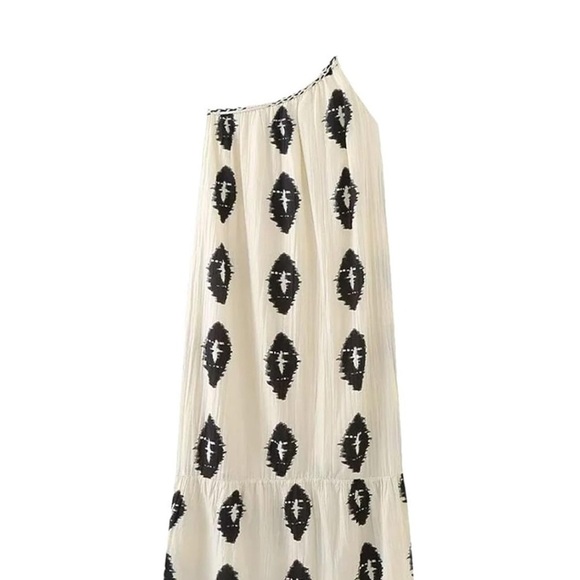 PrettyGarden Boho one shoulder Maxi Dress Size Small - Picture 4 of 5